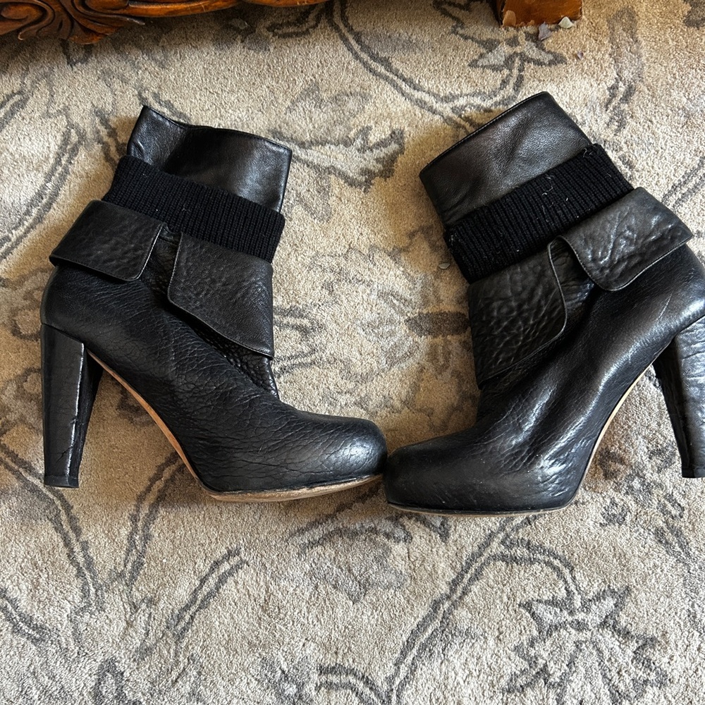 Loeffler Randall Black Lucy boots 10.5 - Picture 12 of 16